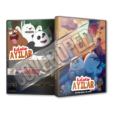 We Bare Bears The Movie - 2020 Türkçe Dvd cover Tasarımı